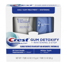 Двухэтапная зубная паста Crest Pro-Health Gum Detoxify + Whitening Two- Step 