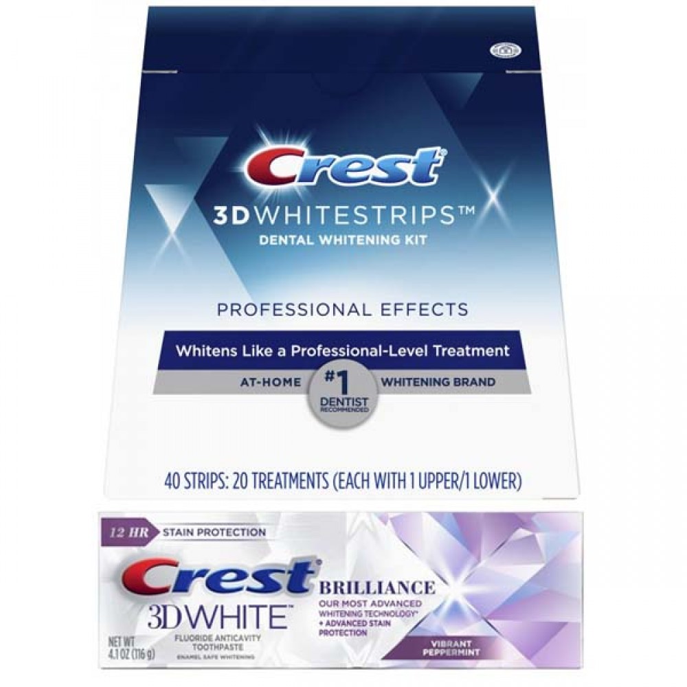 Crest Whitestrips Professional Effects New 2021 + Паста