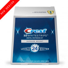Crest 3D Whitestrips (Supreme Flexfit) Supreme Bright 28Level