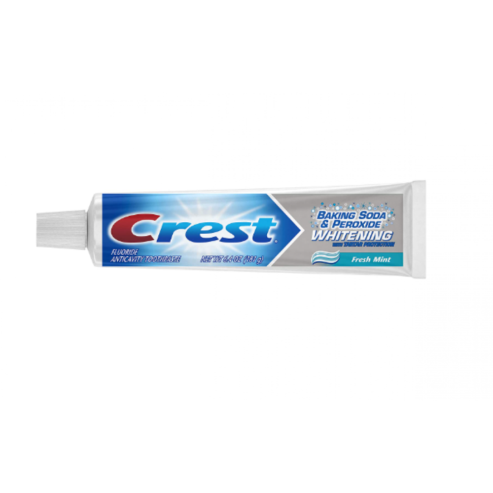 Зубная паста Crest Baking Soda Peroxide Whitening with Protection Fresh Mint 161гр.
