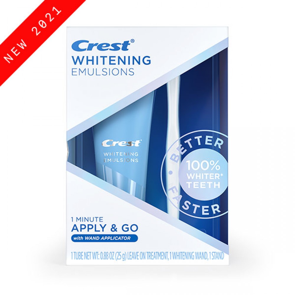 Crest Whitening Emulsions with Wand Applicator – Отбеливающая эмульсия для зубов