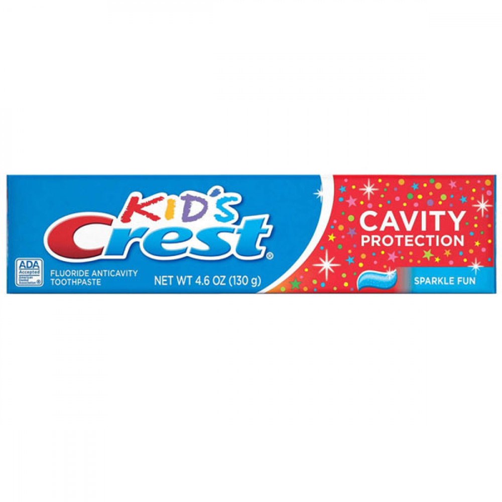 Детская зубная паста Crest Kid's Cavity Protection 130 г - комплексная защита и бережный уход