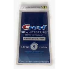  Crest 3D Whitestrips Supreme Bright Boost 8Level
