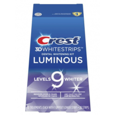 Crest 3D Whitestrips Luminous 9Level