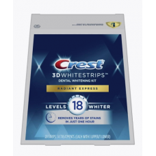 CREST 3D WHITE LUXE RADIANT EXPRESS WHITESTRIPS 