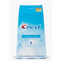 CREST 3D WHITE WHITESTRIPS CLASSIC VIVID 6Level